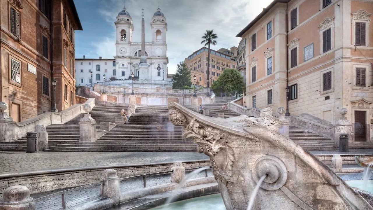 Pensionat Pied A Terre Barberini Hotell Rom Italien